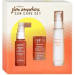 Trader Joes Glow Anywhere Sun Care Kit - NIB